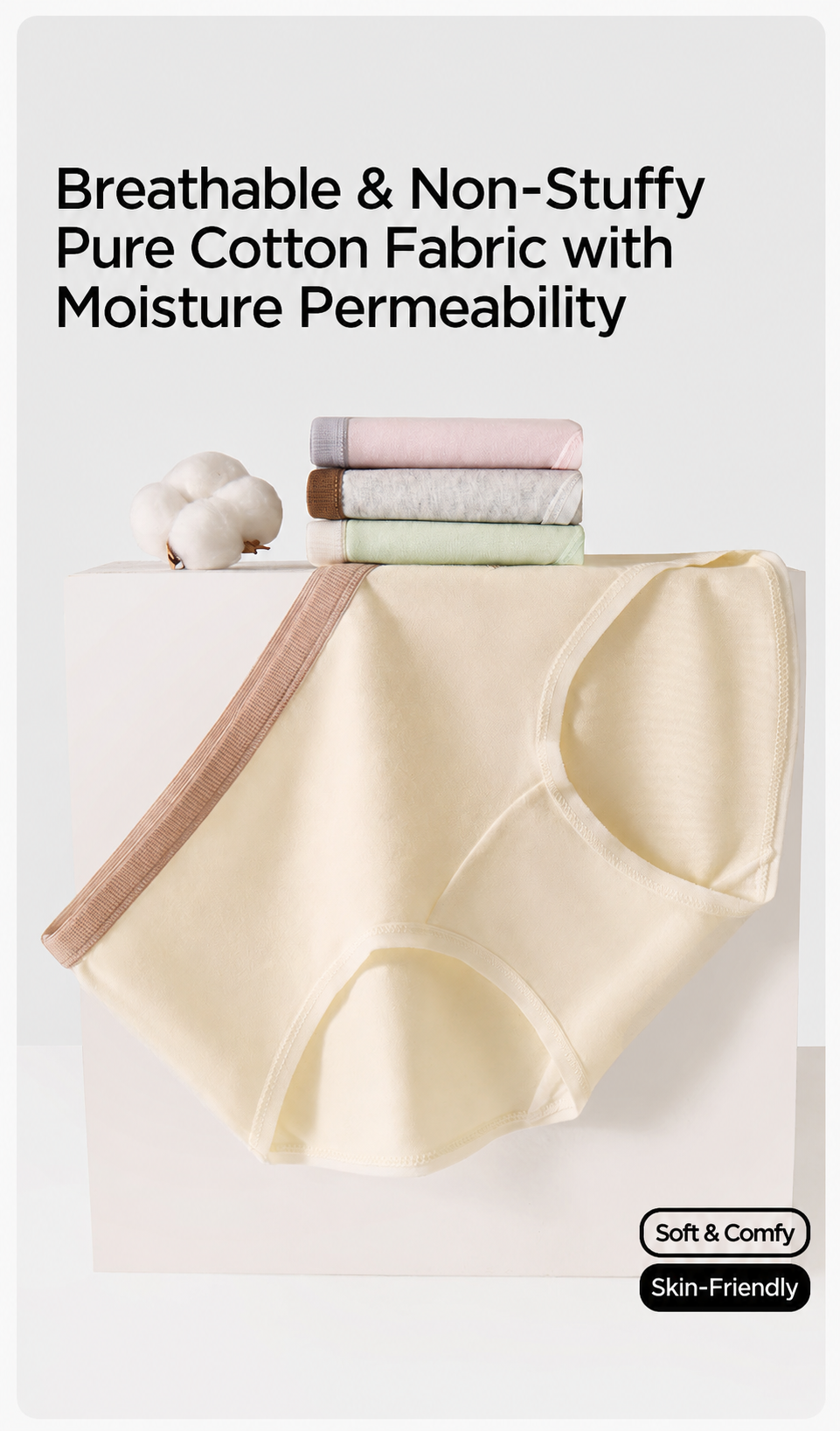 Dearcurve Premium Cotton Comfort Panties