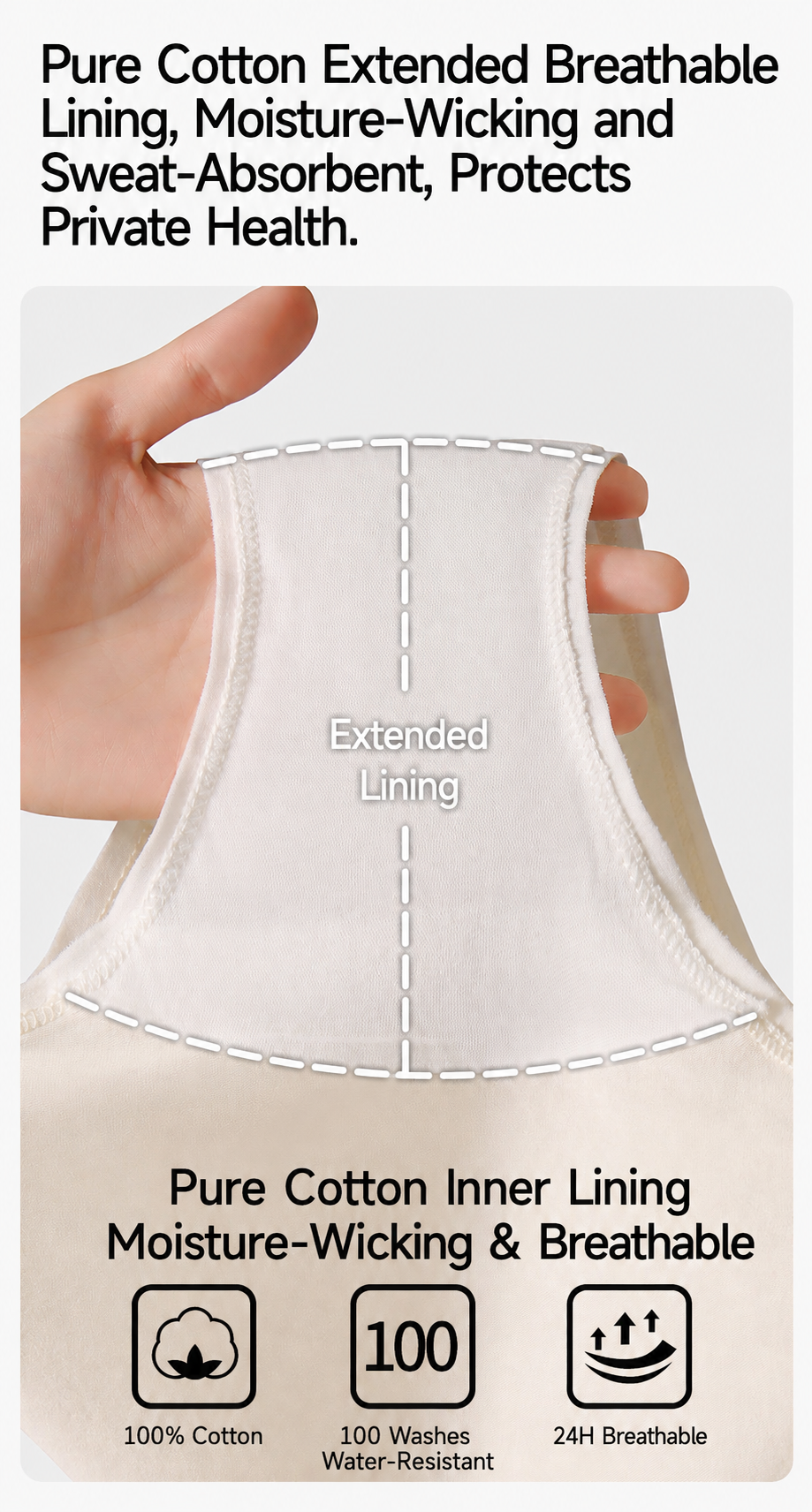 Dearcurve Premium Cotton Comfort Panties