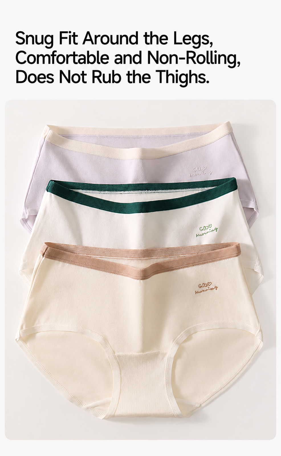 Dearcurve Premium Cotton Comfort Panties