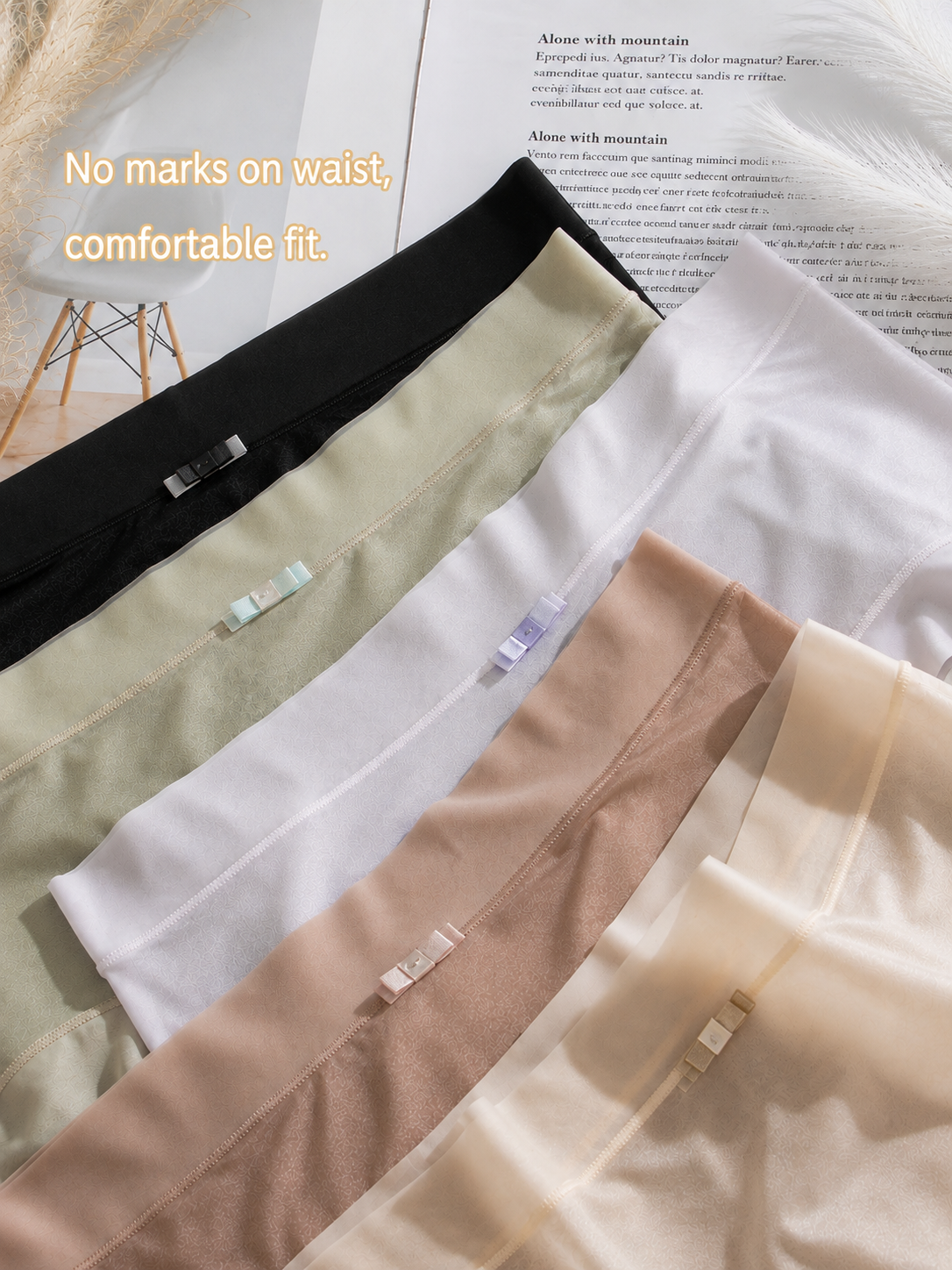 Dearcurve's Ultra thin Ice Silk Traceless Panties
