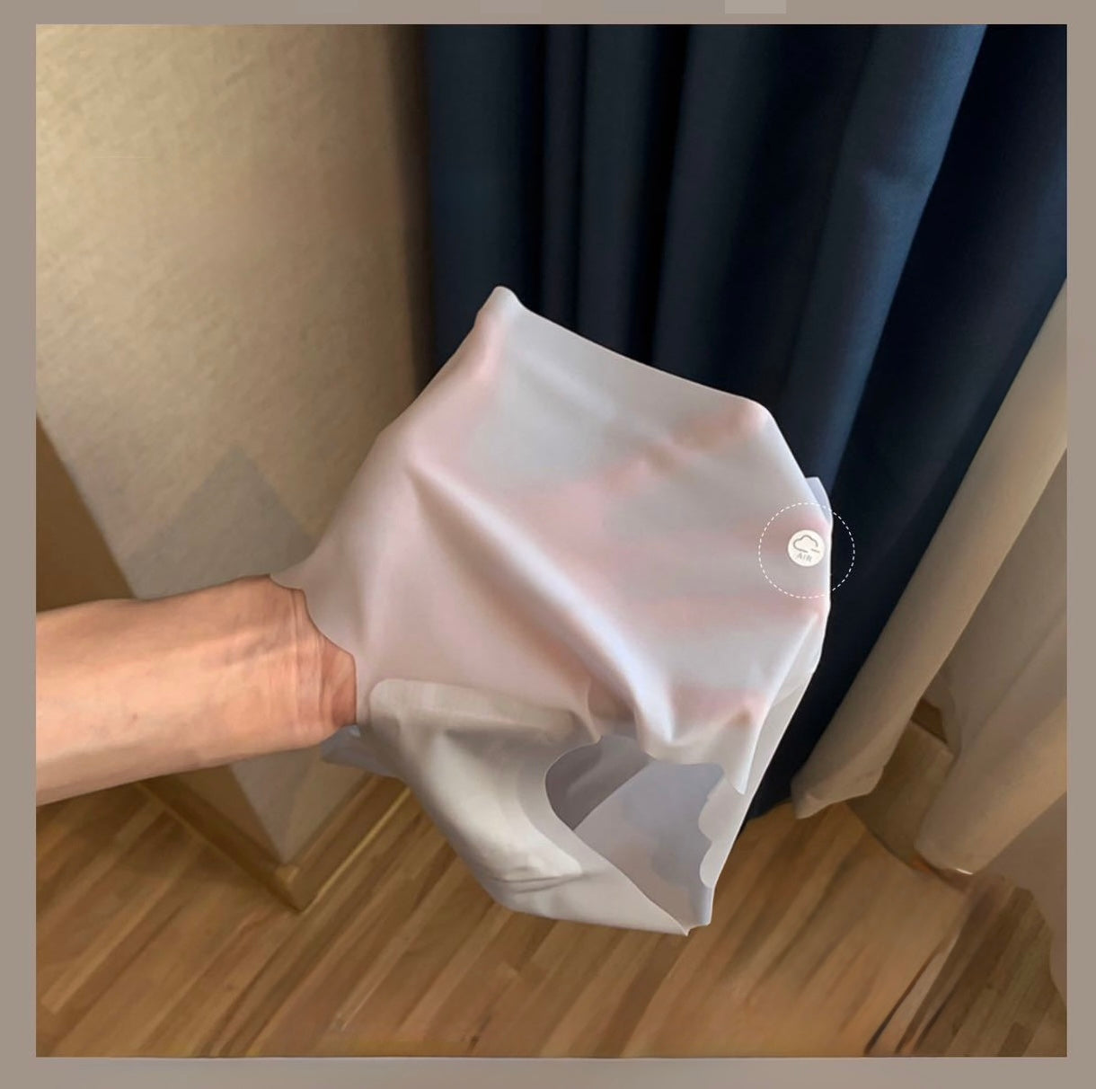 Ice Silk Buttermilk Seamless Panties