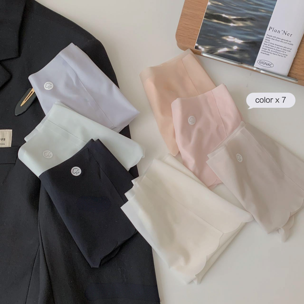 Ice Silk Buttermilk Seamless Panties