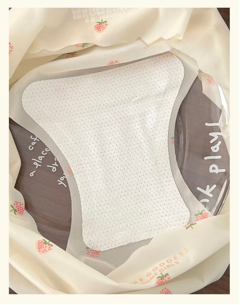 Dearcurve's Ice Silk Strawberry Panties