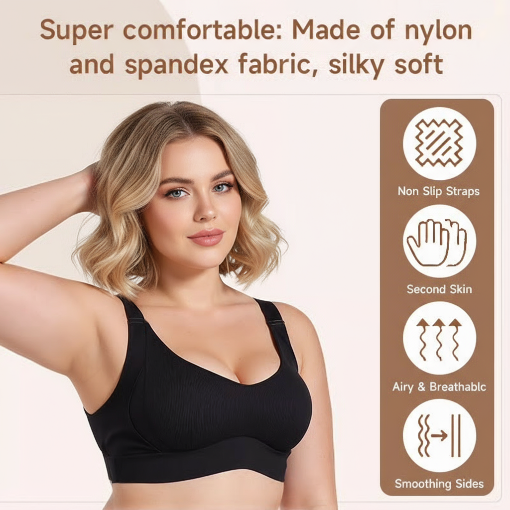 SuperFirm Wire-Free Full Cup Bra