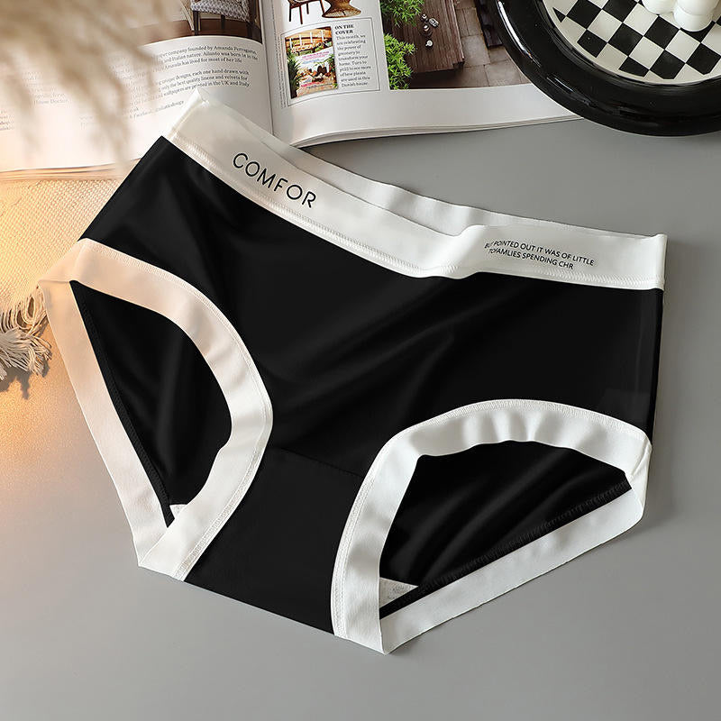 Ultra-Soft Ice Silk Seamless Panties – Breathable No-Show Fit