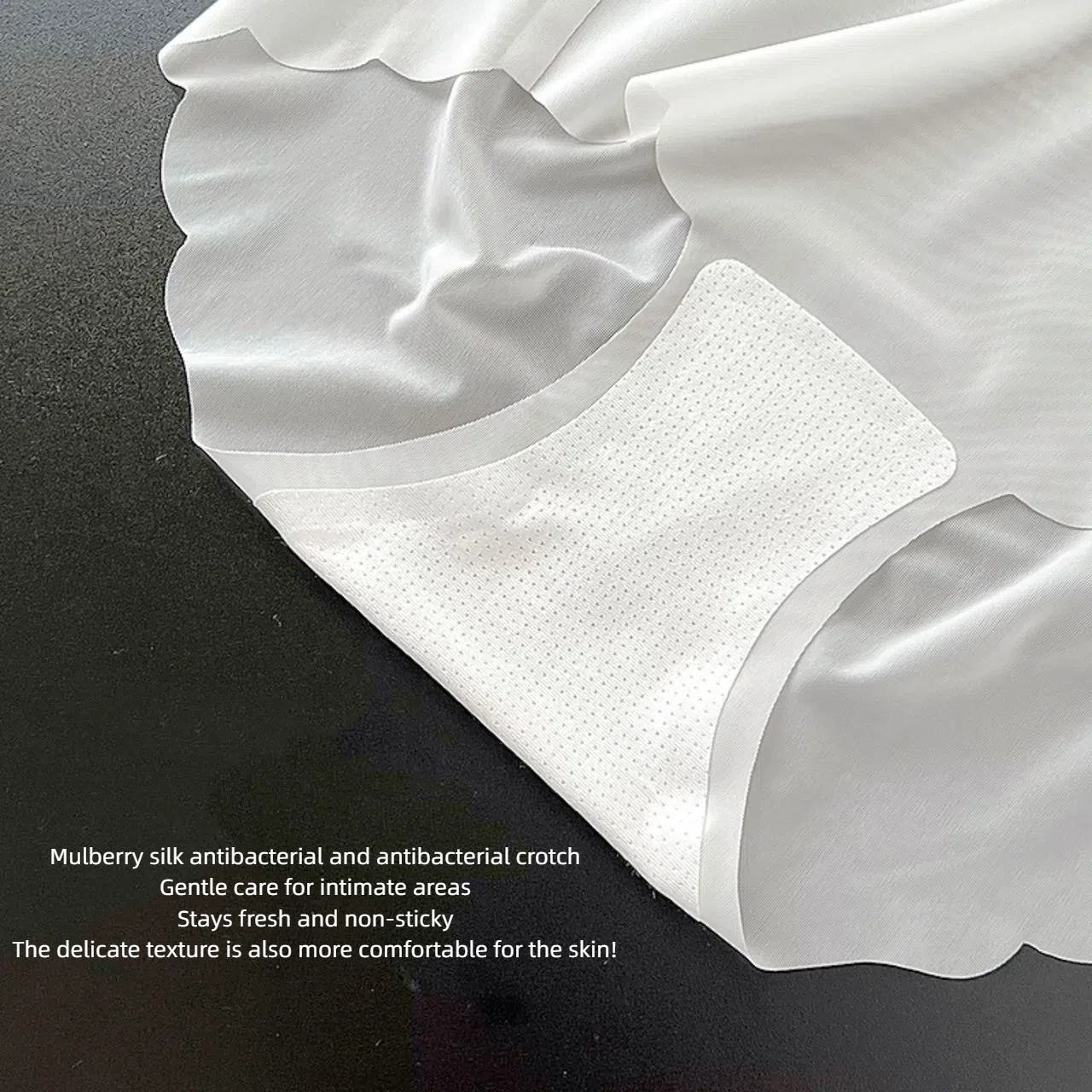 Ice Silk Buttermilk Seamless Panties