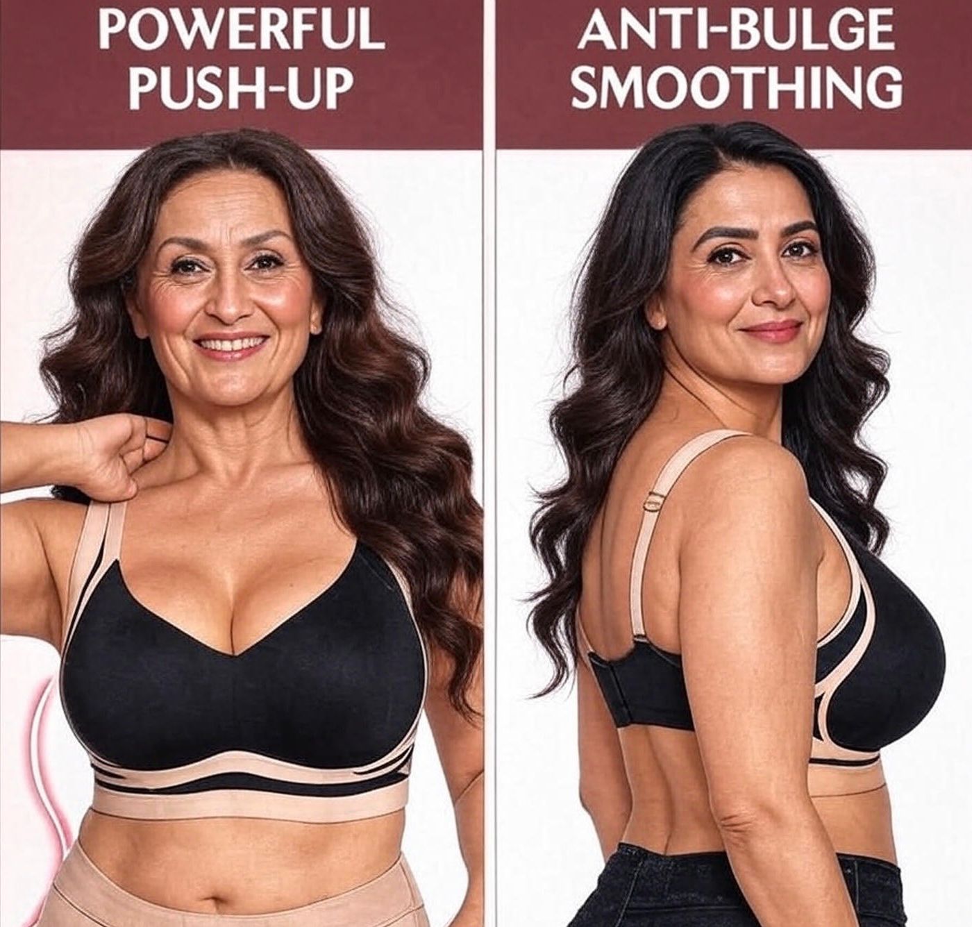 Wireless Push Up Anti Sagging Bra