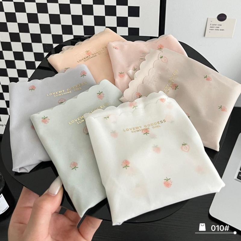 Dearcurve's Ice Silk Strawberry Panties